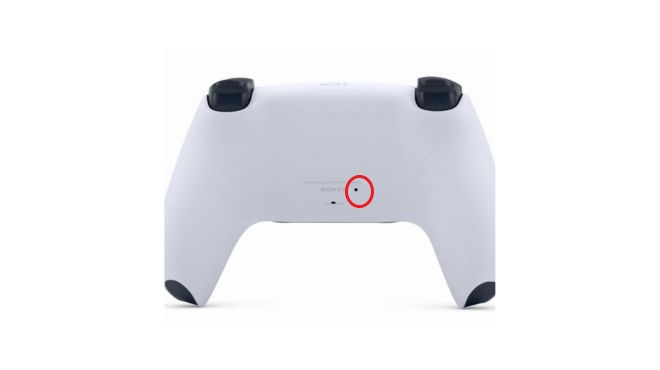 PS5 Controller  hard rest button