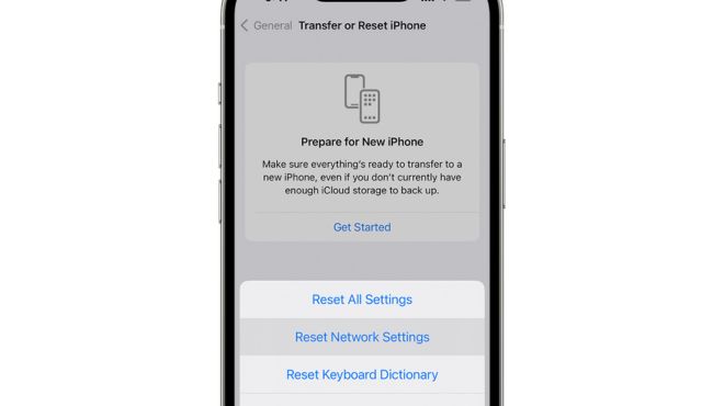iphone network resetting to restore mint mobile data connection